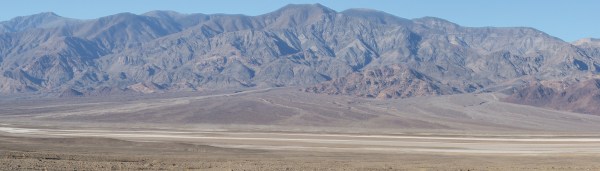 Alluvial fans, Death Valley, CA ()