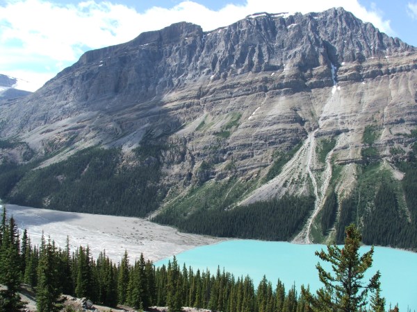 Peyto Lake, Alberta, Canada (© 2008 clasticdetritus.com)