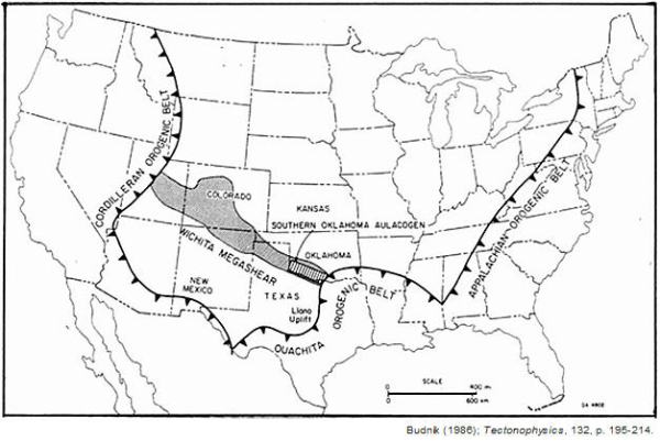 Budnik, 1986; Tectonophysics, 132)