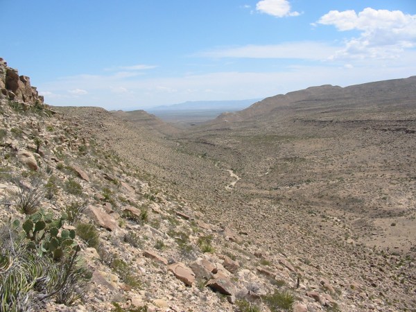 Delaware Mountains, west Texas (© 2009 clasticdetritus.com)